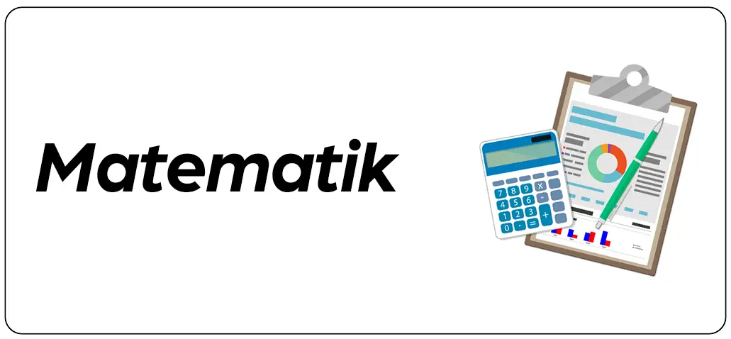Matematik anketlerini yansıtan hesap makinesi, cetvel ve formül temalı ikon