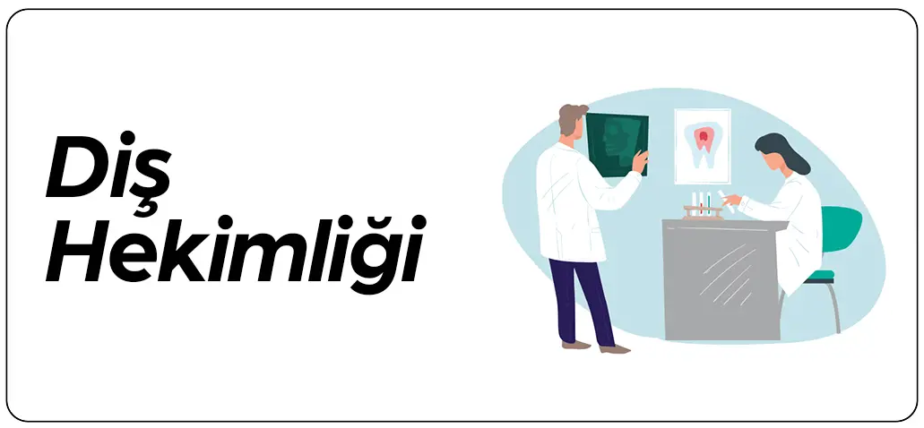 Diş hekimliği anketlerini temsil eden diş muayene ekipmanları içeren görsel